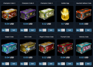 sell crates