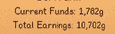 total funds stardew valley