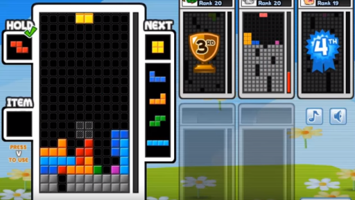 arena mode play tetris with friends