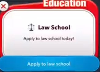 bitlife becoming a lawyer - law school