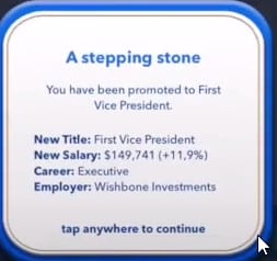 first vice president bitlife promotion
